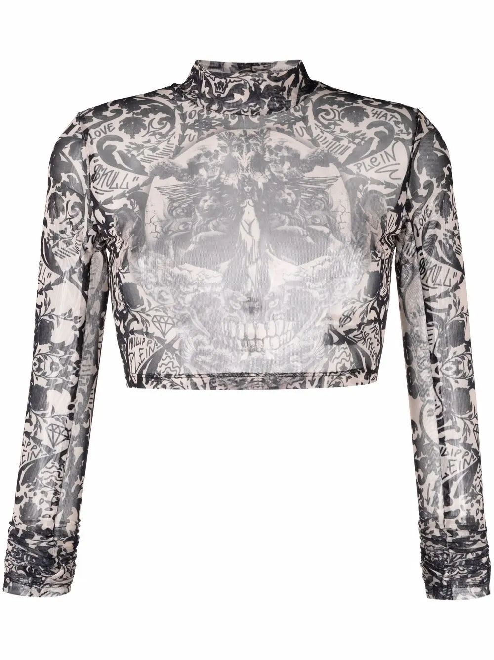 

Philipp Plein top New Baroque - Neutro