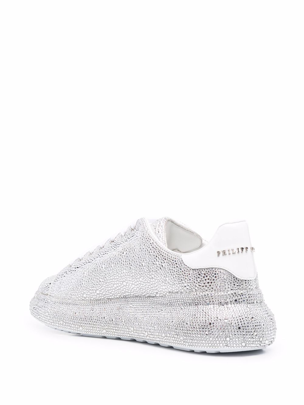 Philipp Plein crystal-embellished low top sneakers Men