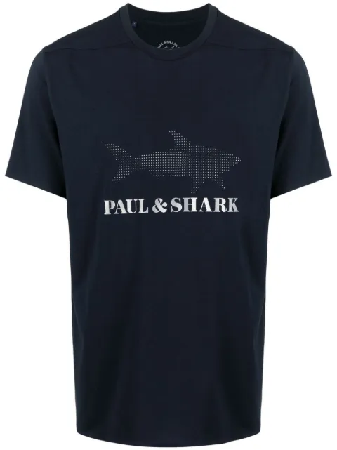Paul & Shark logo-print T-shirt