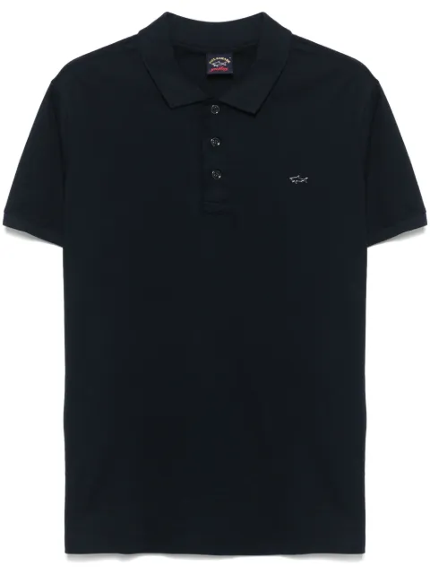Paul & Shark Poloshirt mit Logo-Schild