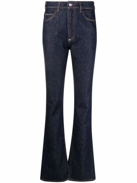 Philipp Plein high-waisted flared jeans