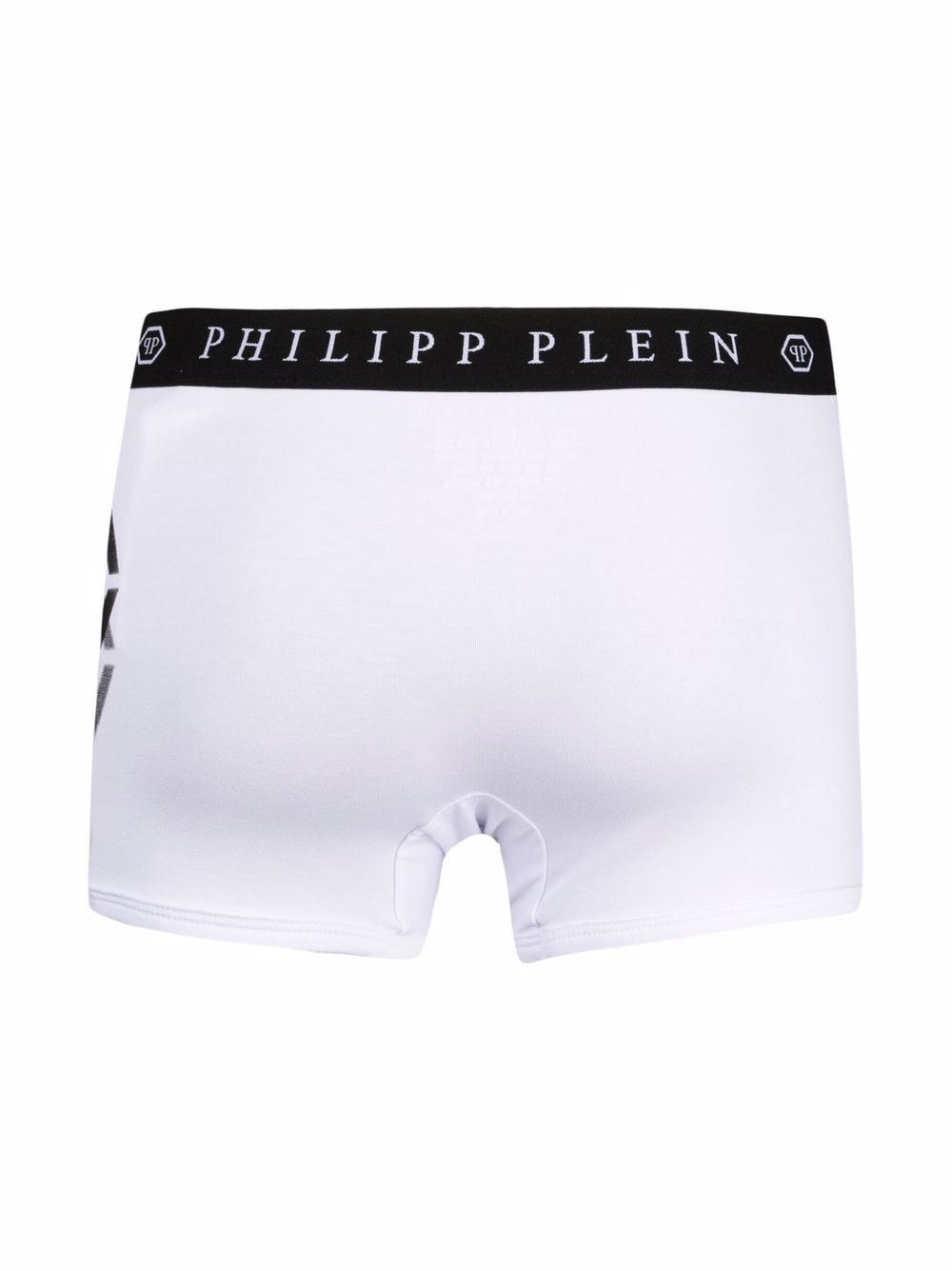 Philipp Plein Boxershorts met monogram - Wit