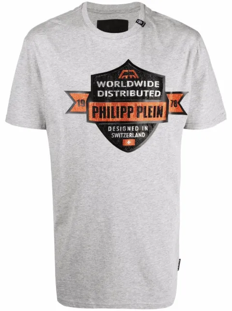 Philipp Plein slogan-print cotton T-shirt