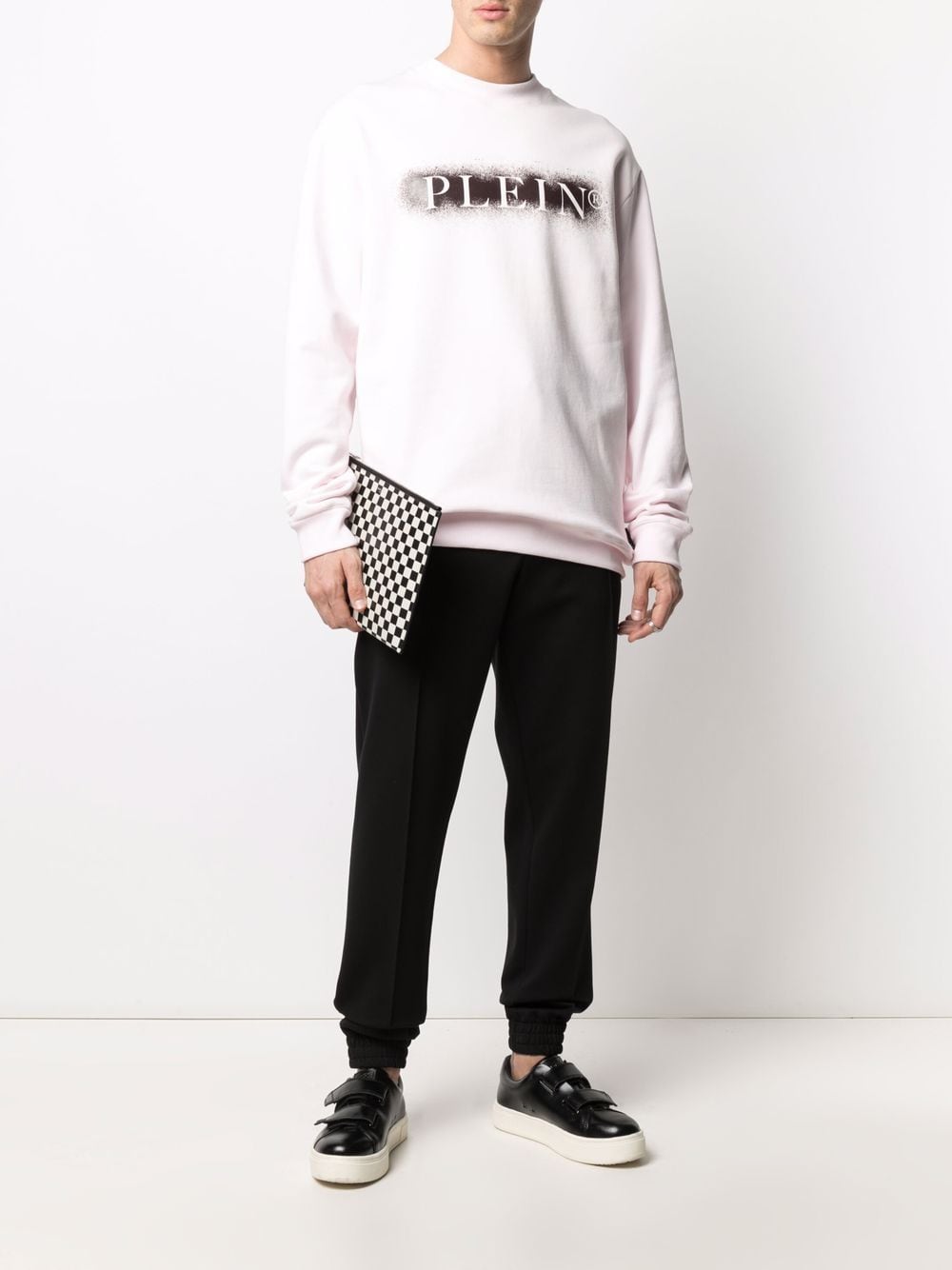 Philipp Plein Sweater met logo - Roze