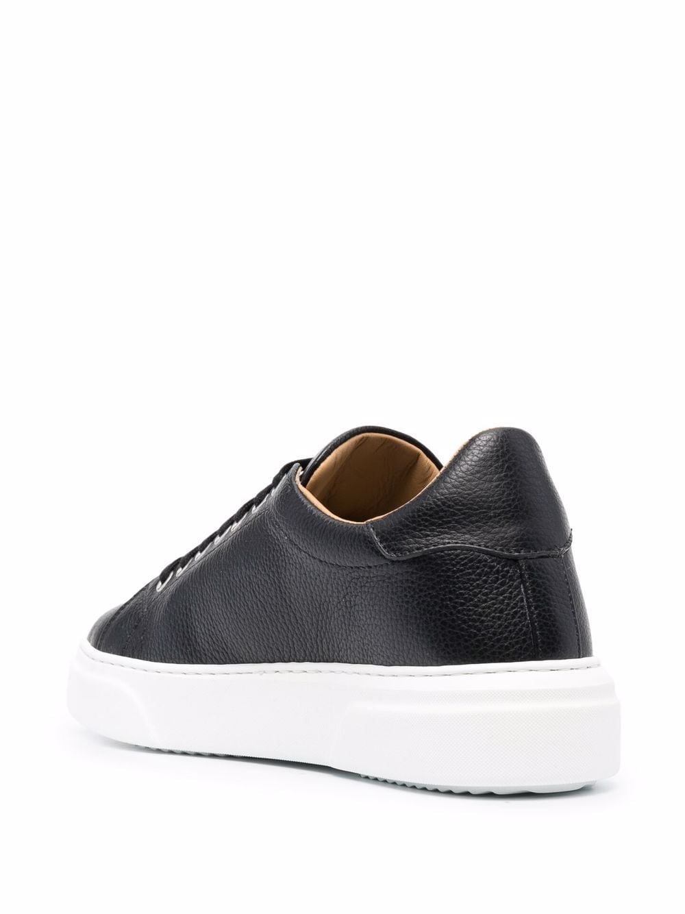 Shop Philipp Plein Iconic Plein Low-top Sneakers In Black