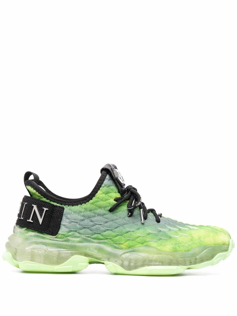 

Philipp Plein Runner Hyper $hock trainers - Green