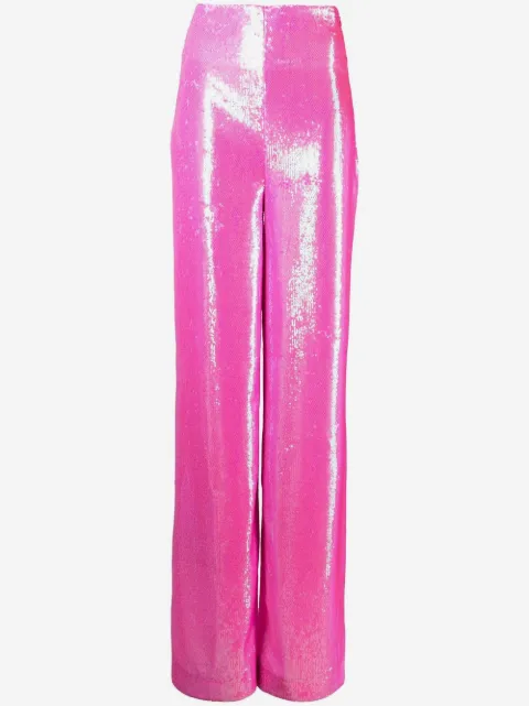 Philipp Plein wide-leg embellished trousers