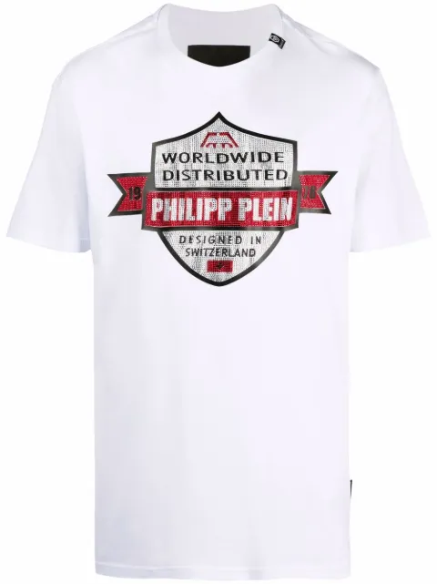 Philipp Plein slogan-print cotton T-shirt