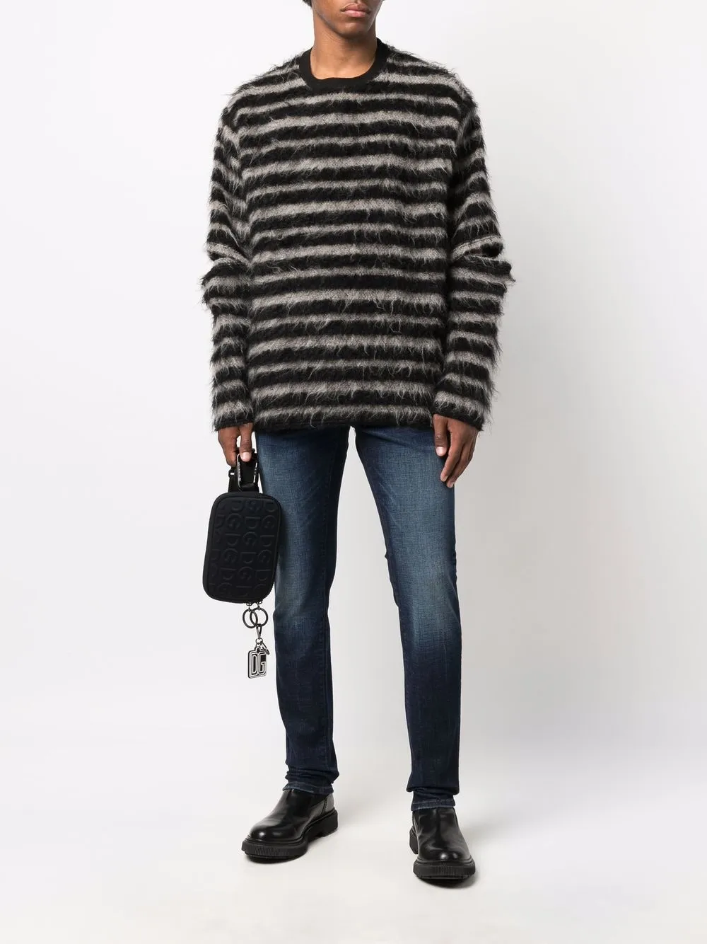 фото Philipp plein прямые джинсы institutional