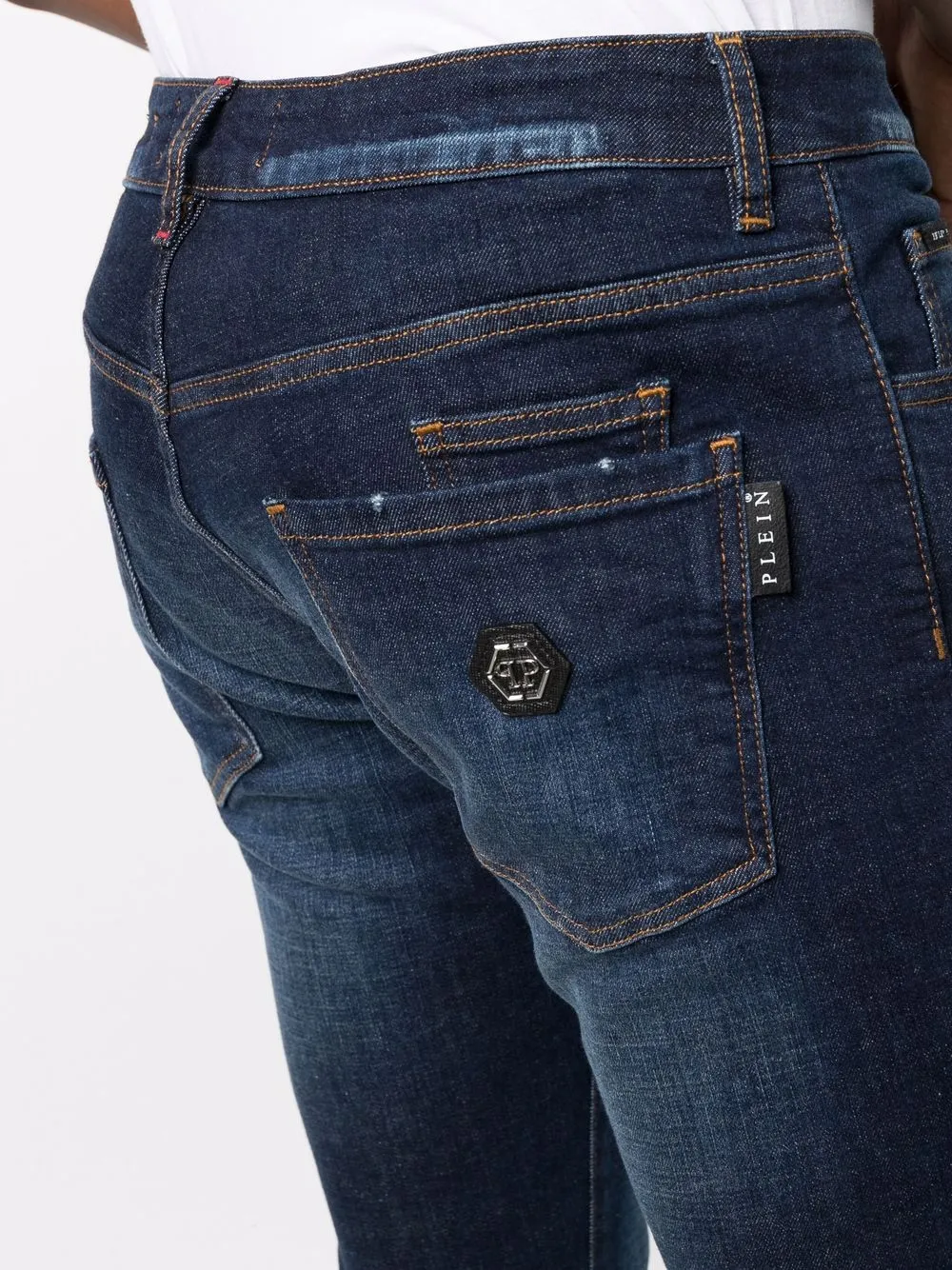 фото Philipp plein прямые джинсы institutional