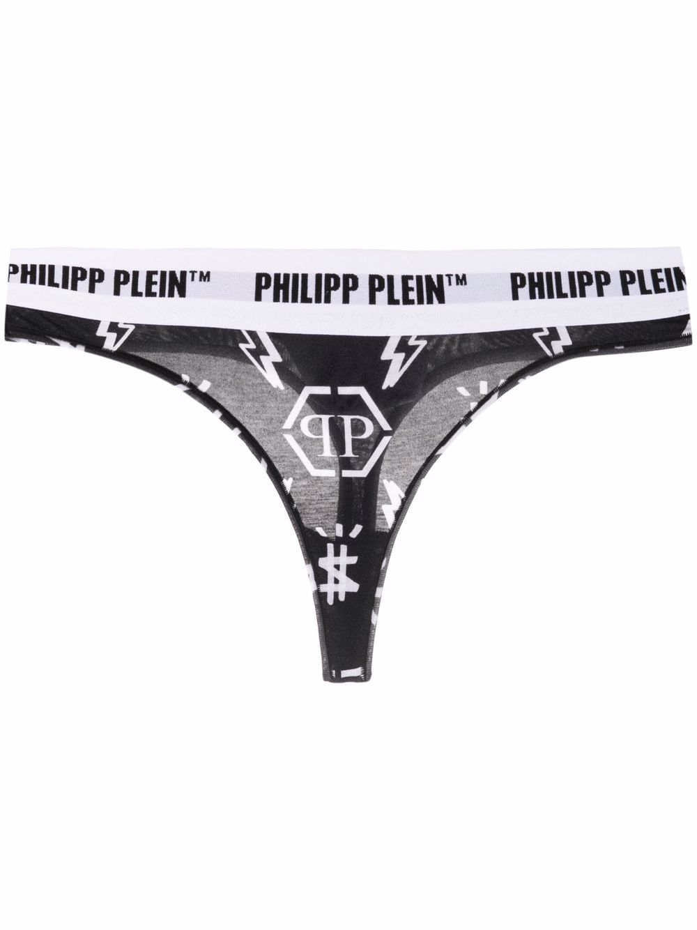 фото Philipp plein трусы-стринги с логотипом