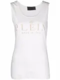 Philipp Plein logo-print tank top - Neutrals