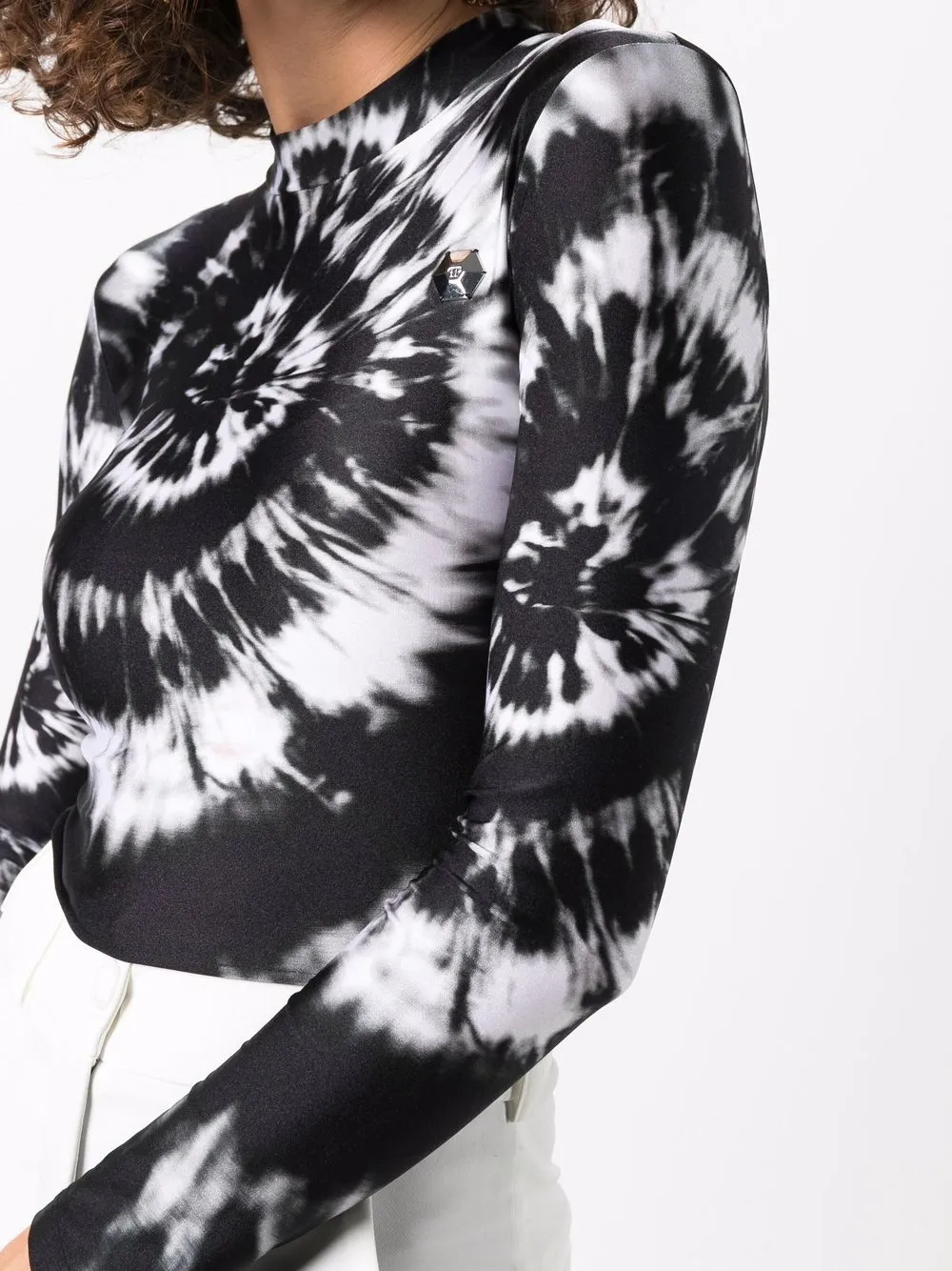 Philipp Plein Cropped top Zwart