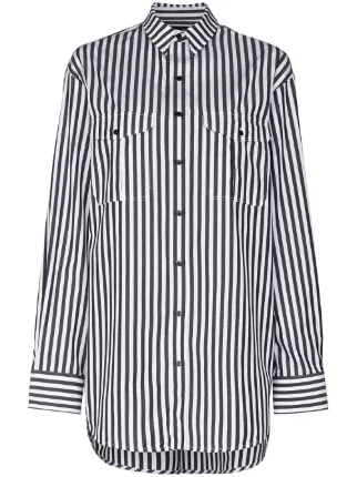 Black and white dress shirt womens Clearance