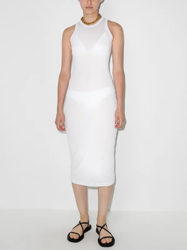 WARDROBE.NYC round-neck ribbed-knit 