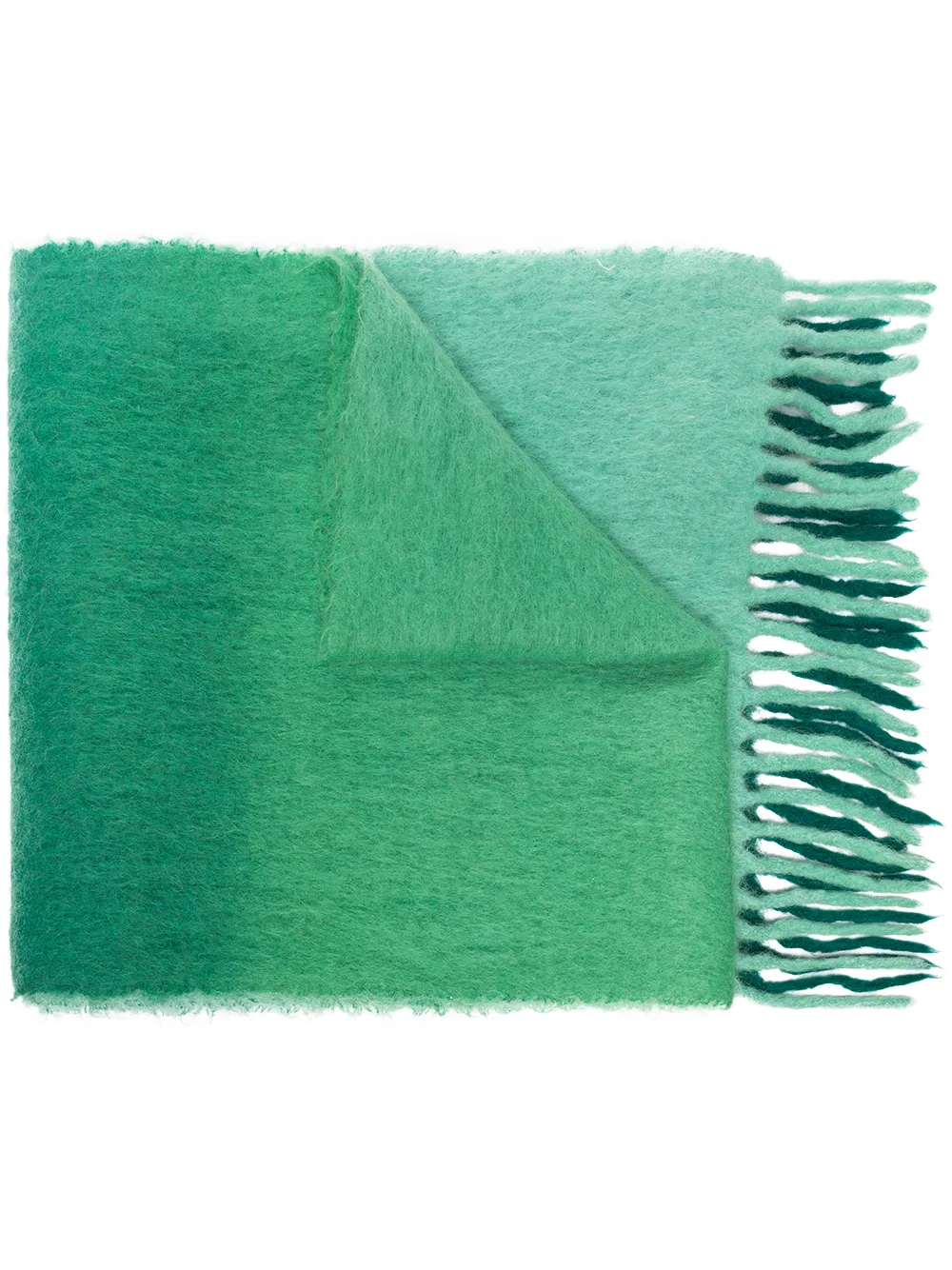 Image 1 of Isabel Marant gradient fringed scarf