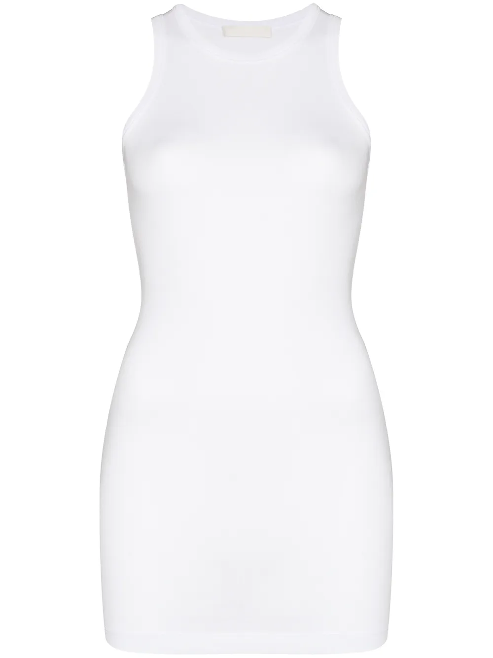 WARDROBE.NYC ribbed sleeveless mini dress