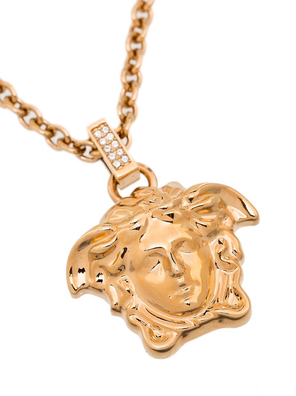 фото Versace колье с подвеской medusa