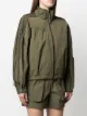 Helmut Lang tie-detail zip-up jacket