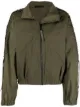 Image 1 of Helmut Lang tie-detail zip-up jacket