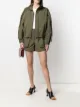 Image 2 of Helmut Lang tie-detail zip-up jacket