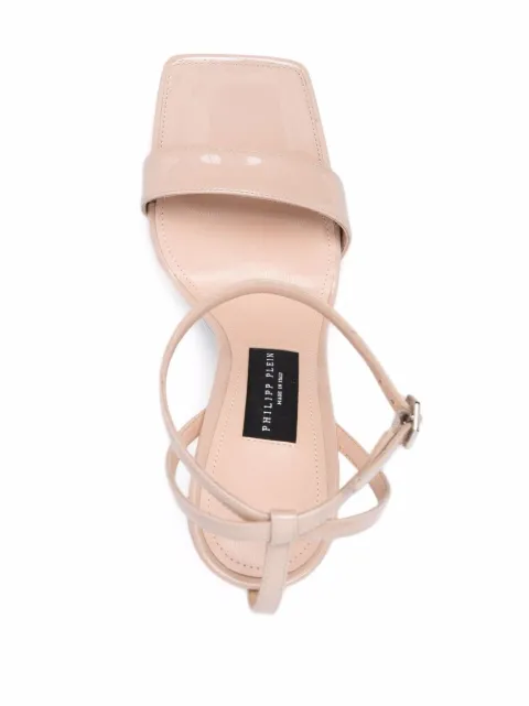 Philipp Plein high-heel leather sandals AAASWSA0462PLE010N - 3