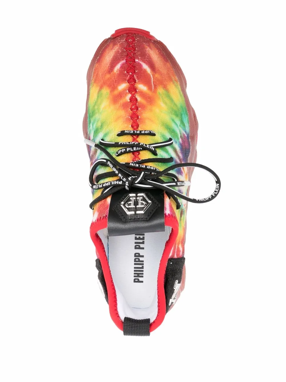 фото Philipp plein кроссовки tie-dye runner hyper $hock