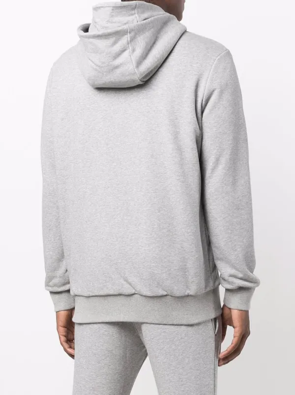パーカー・フーディ PHILIPP PLEIN Logo patch hoodie Philipp Plein logo-patch zip-up Hoodie | Grey | FARFETCH