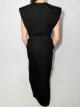 WARDROBE.NYC Kleid mit Bindegürtel
