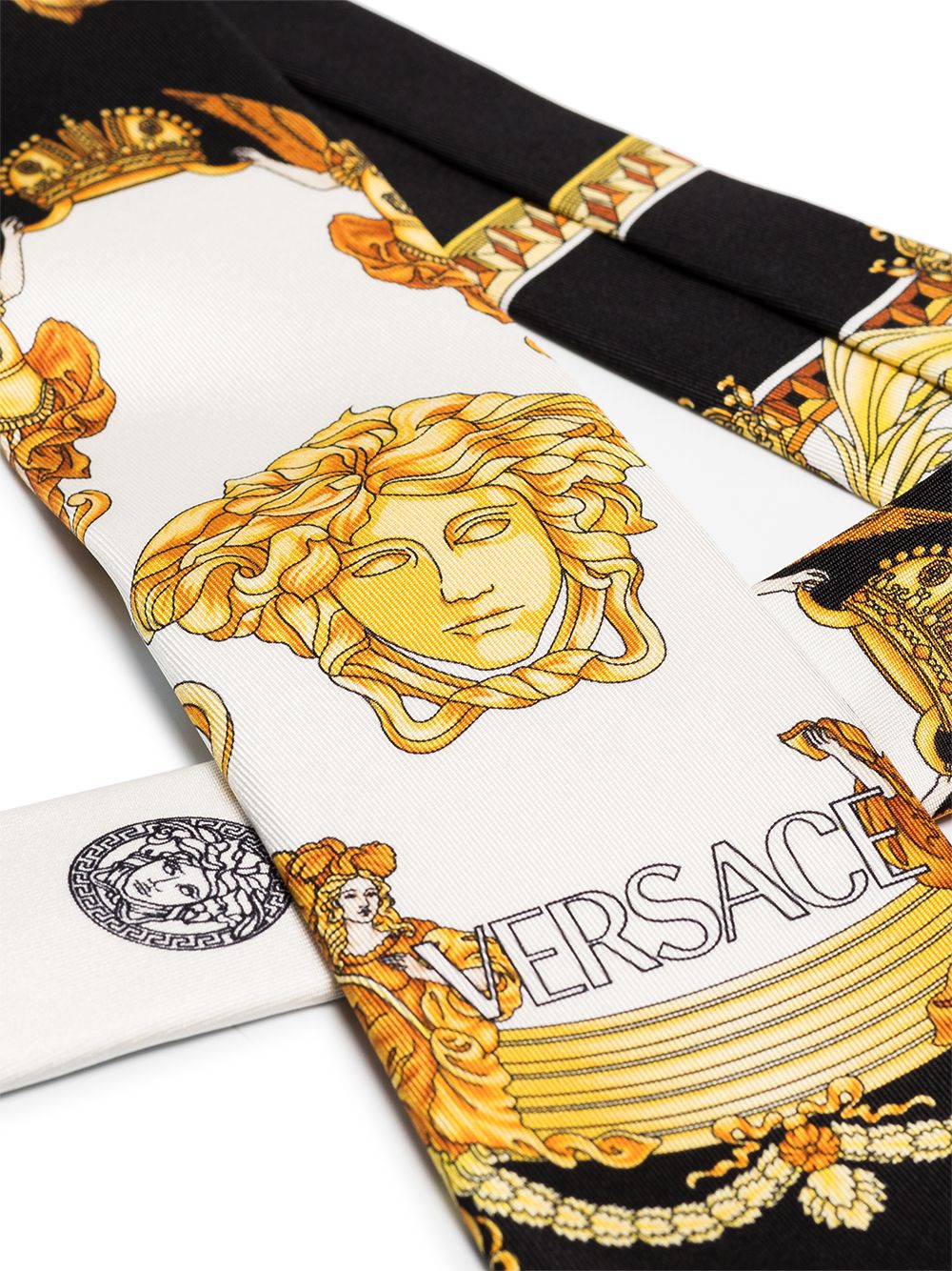 фото Versace галстук с принтом medusa