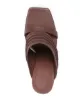 Rick Owens open-toe leather mules