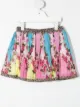 Image 2 of Miss Blumarine floral-print pleated midi skirt