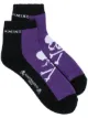 Image 1 of Mastermind World contrasting-panel logo-print socks
