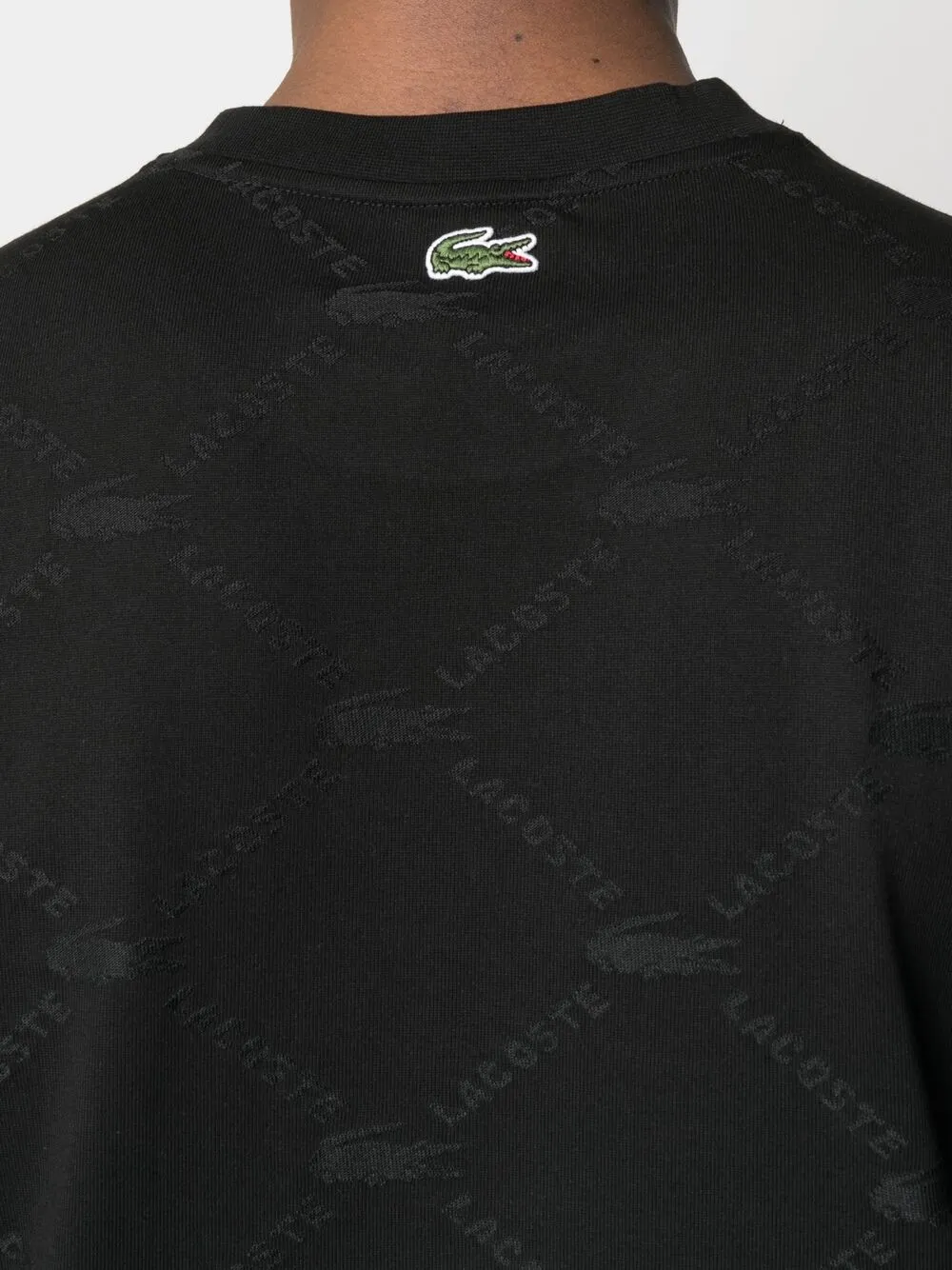 фото Lacoste live футболка с жаккардовым логотипом