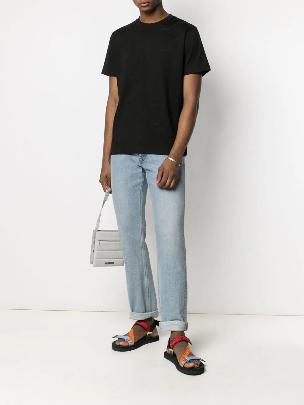 фото Lacoste live футболка с жаккардовым логотипом