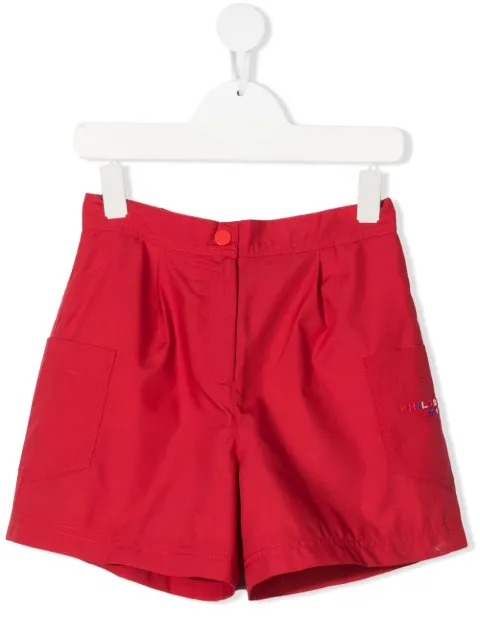 Philosophy Di Lorenzo Serafini Kids logo-embellished shorts