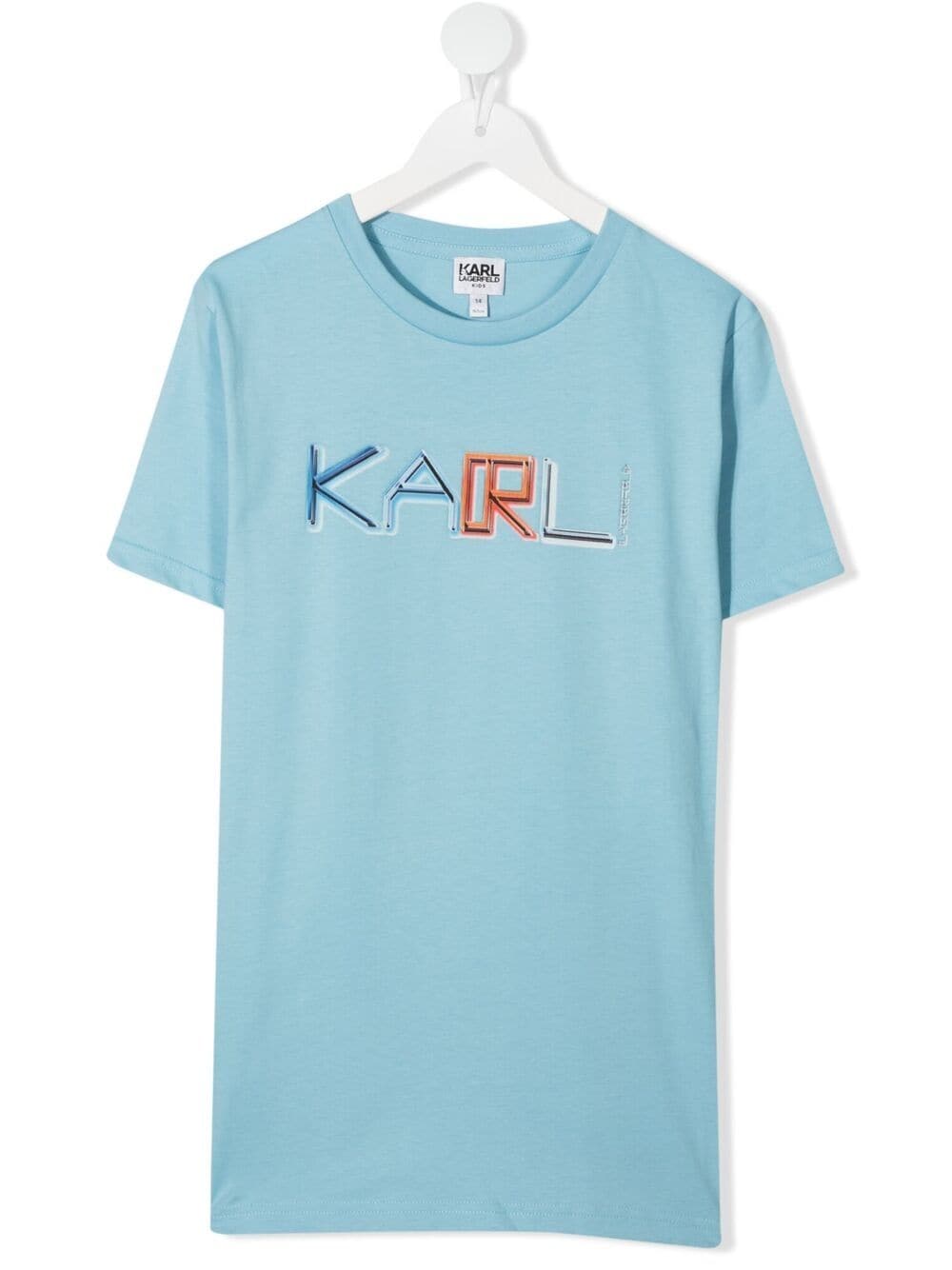 фото Karl lagerfeld kids футболка с логотипом