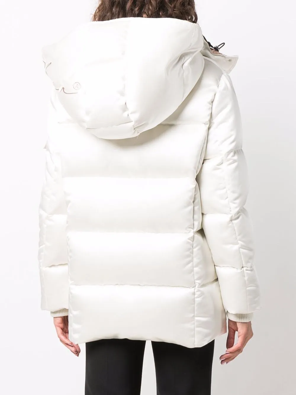 Philipp Plein Iconic Plein Satin Puffer 