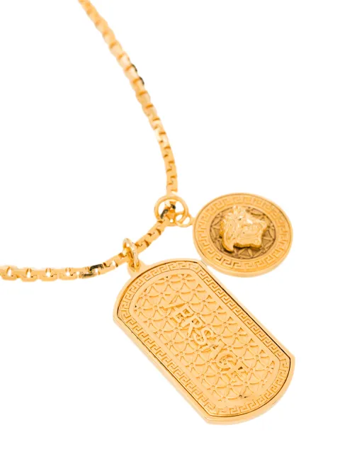 versace dog tag