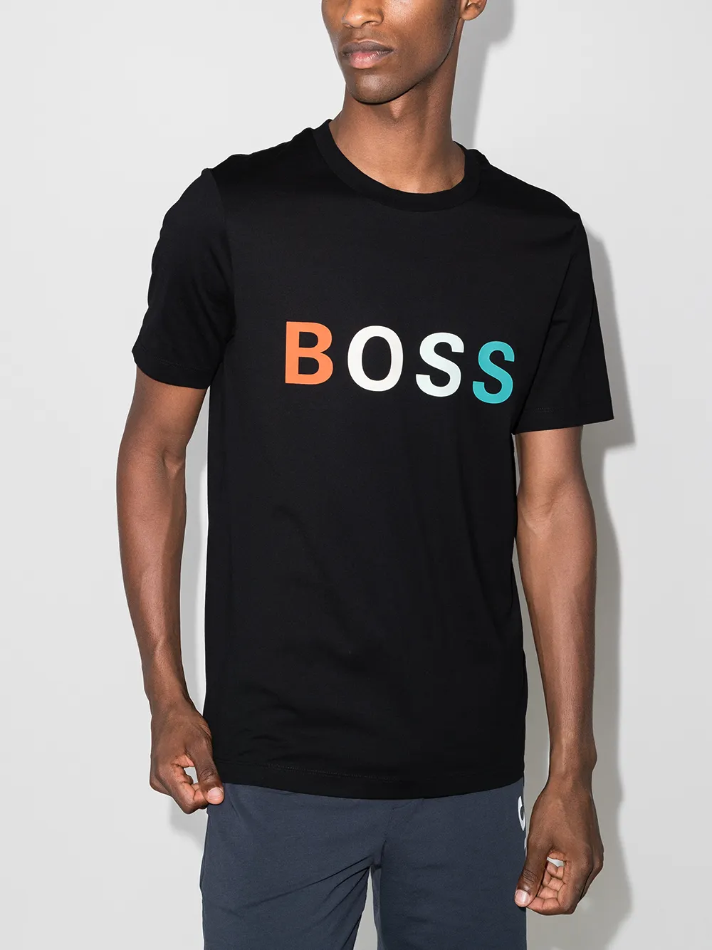 фото Boss футболка с логотипом