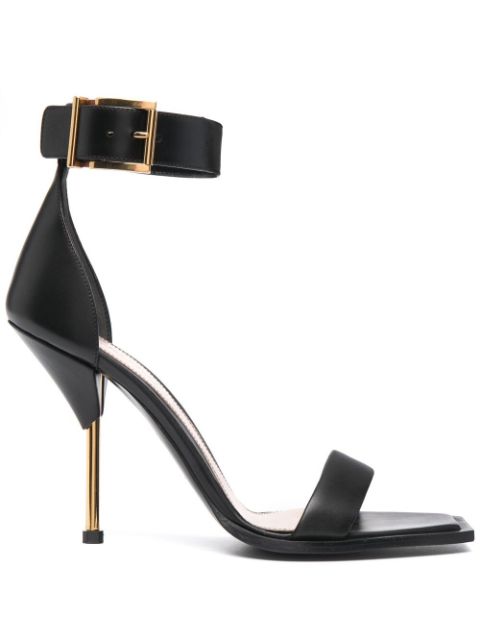 Alexander McQueen double-strap leather sandals Women