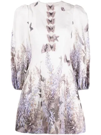 butterfly dress zimmermann
