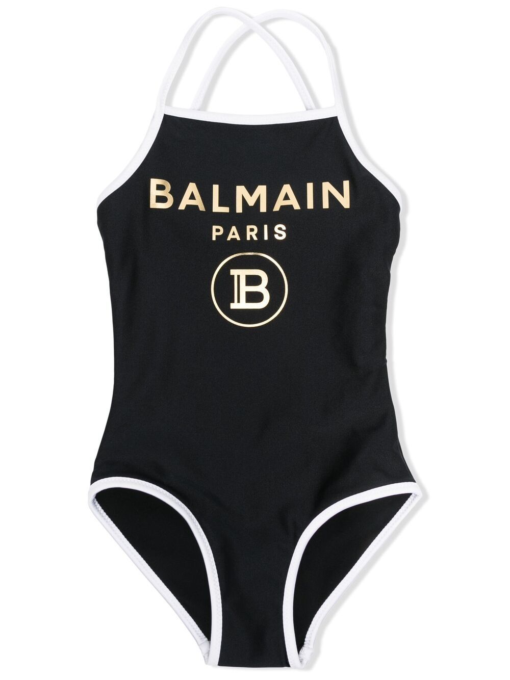 фото Balmain kids купальник с логотипом