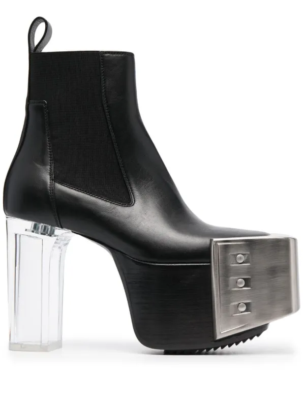 Rick owens platform boots Clearance
