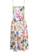 Image 1 of Versace Trésor De La Mer print midi dress