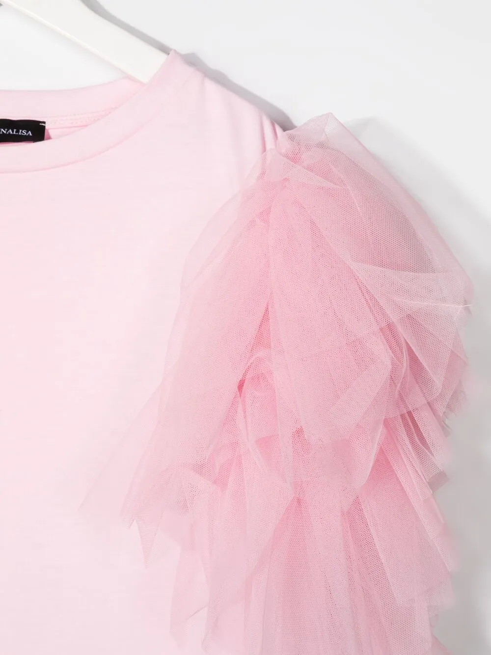 фото Monnalisa футболка с оборками