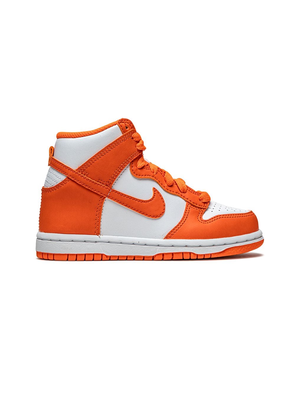 Shop Nike Dunk High "syracuse" Sneakers In Orange