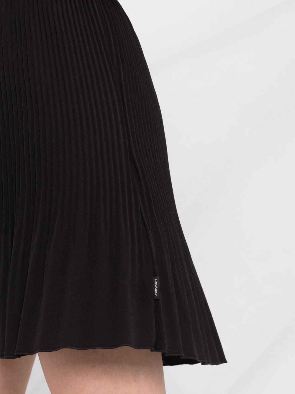 фото Calvin klein плиссированная юбка с логотипом