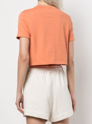 Classics roll-up sleeve crop top展示图