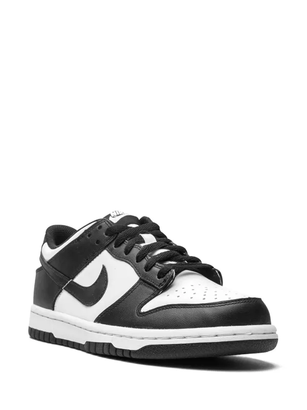 nike dunk lows black and white